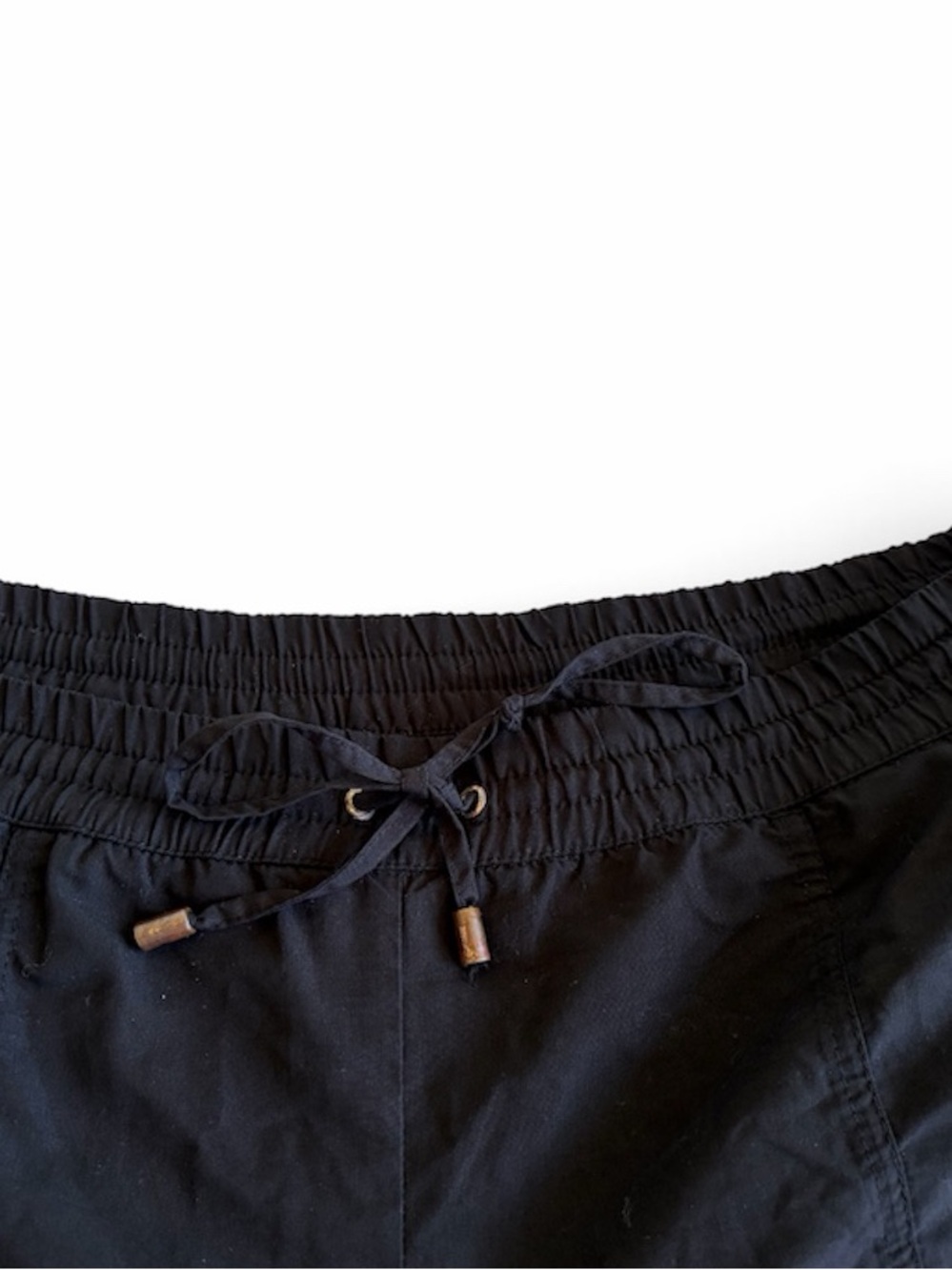 SWIM BY CACIQUE Black Board Swim Shorts Built In Brief Pockets Plus Size 18/20 - Picture 7 of 16